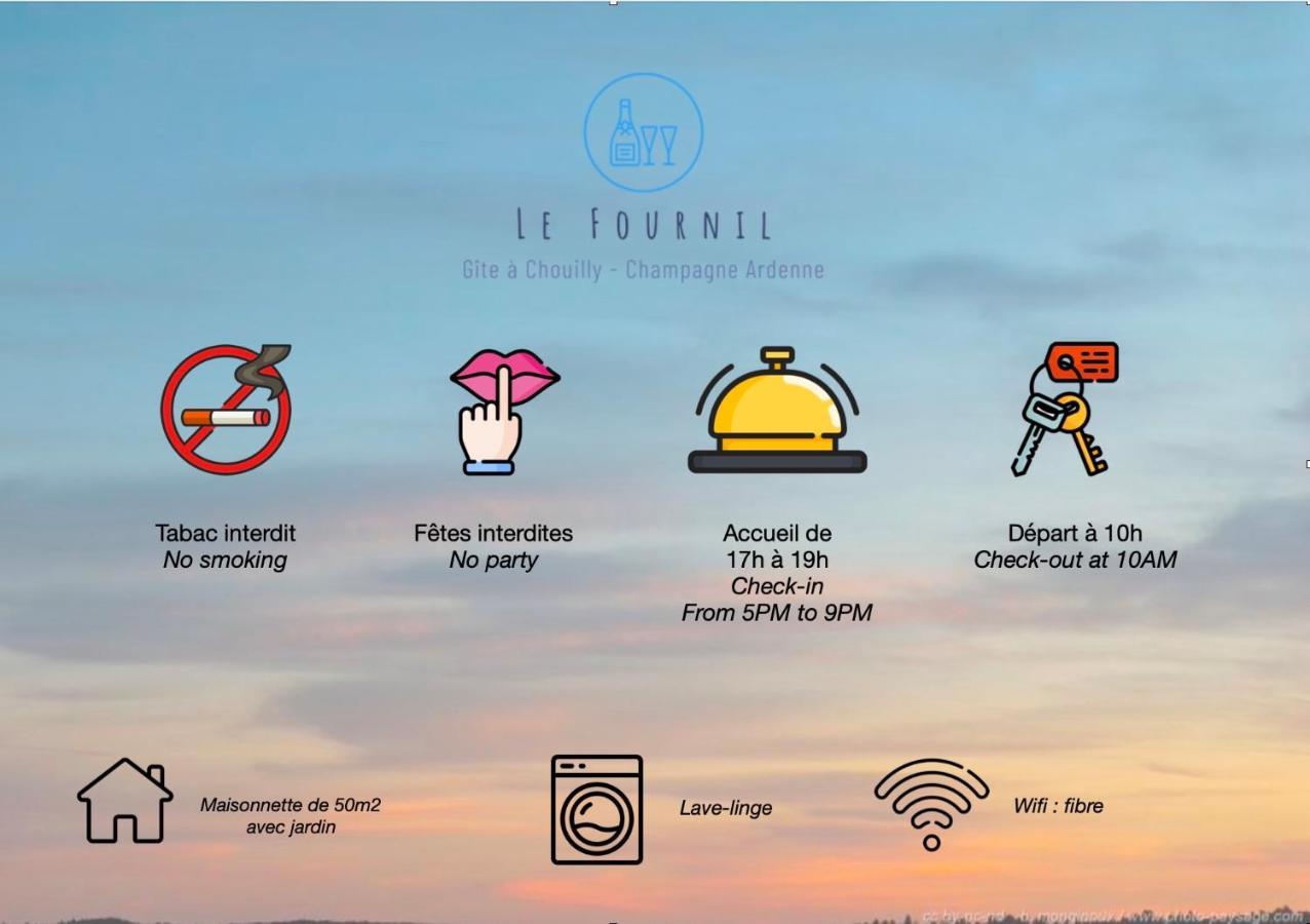 Apartmán Le Fournil Chouilly Exteriér fotografie