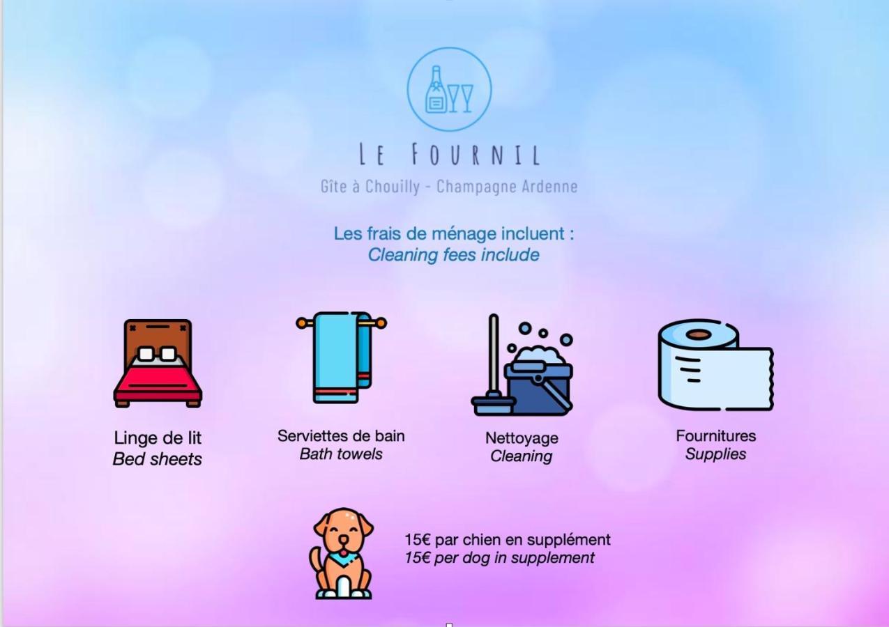 Apartmán Le Fournil Chouilly Exteriér fotografie